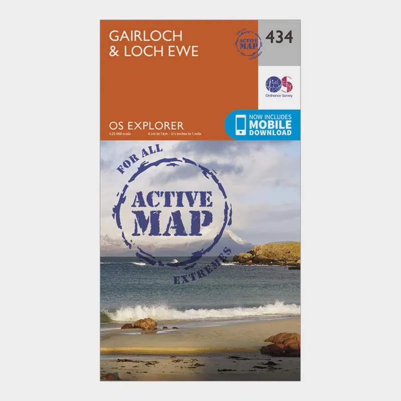 Ordnance Survey Gairloch and Loch Ewe
