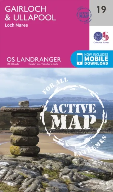 Ordnance Survey Gairloch & Ullapool, Loch Maree