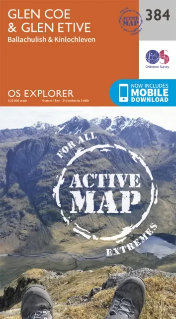 Ordnance Survey Glen Coe