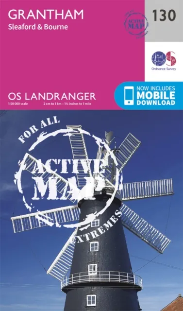 Ordnance Survey Grantham, Sleaford & Bourne