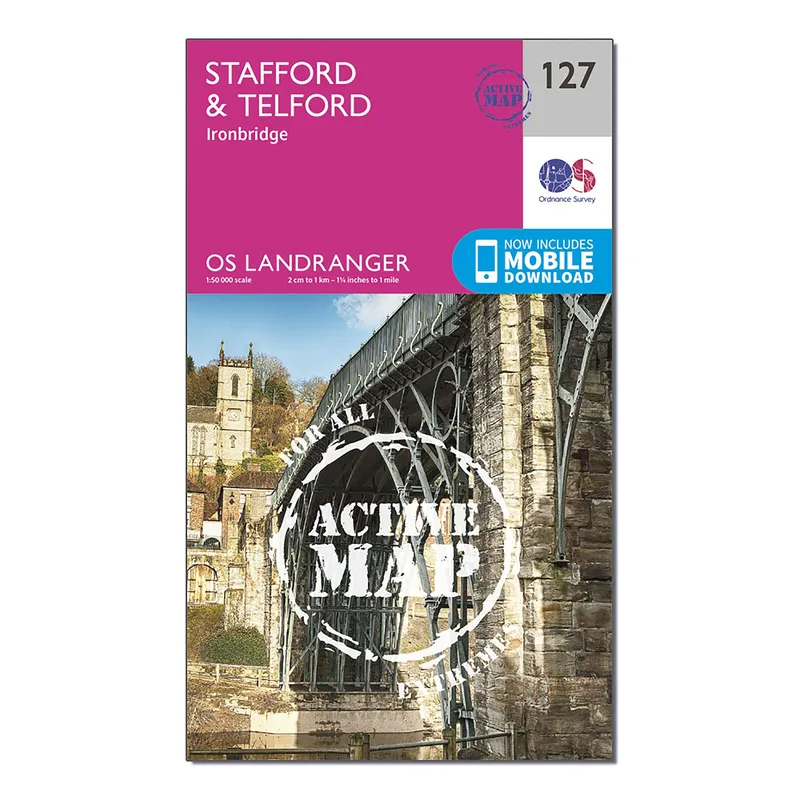 Ordnance Survey Stafford & Telford, Ironbridge