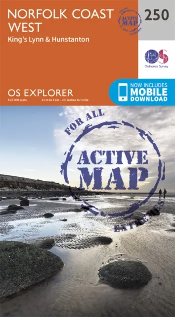 Ordnance Survey Norfolk Coast West