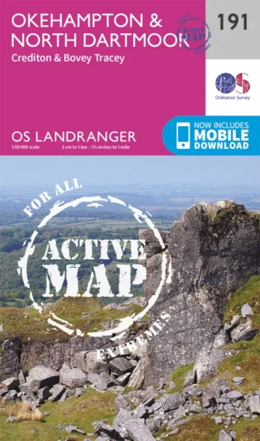 Ordnance Survey Okehampton & North Dartmoor