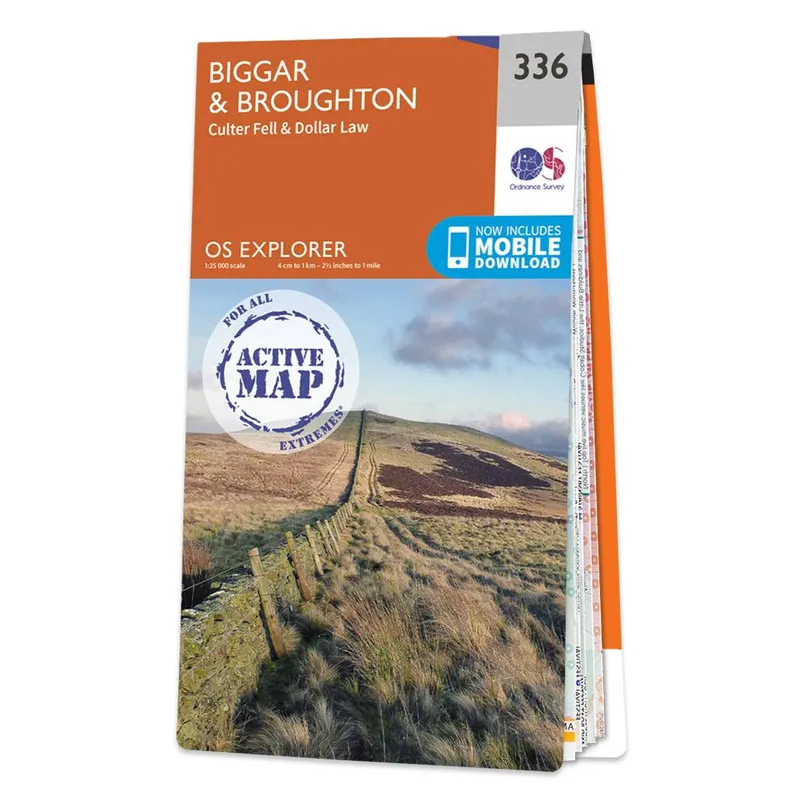 Ordnance Survey Biggar And Broughton
