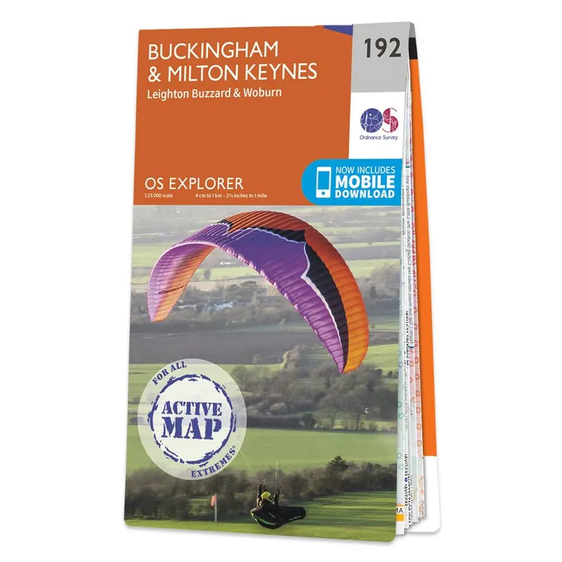 Ordnance Survey Buckingham And Milton Keynes