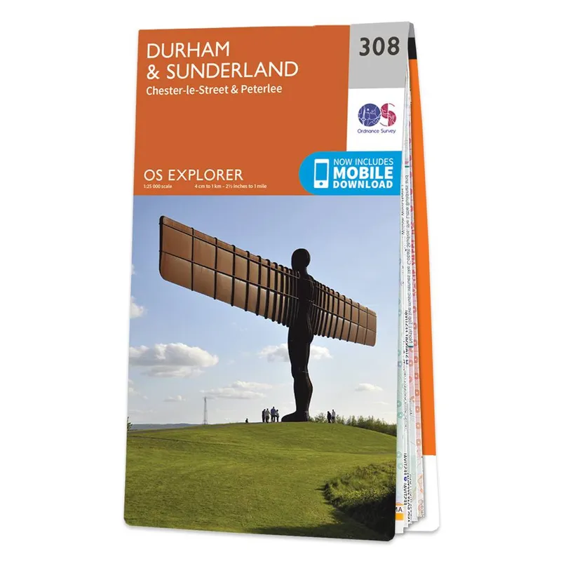 Ordnance Survey Durham and Sunderland