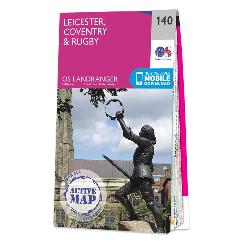 Ordnance Survey Leicester, Coventry & Rugby