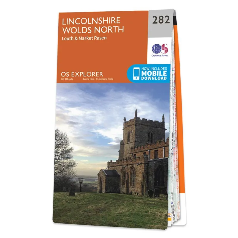 Ordnance Survey Lincolnshire Wolds North