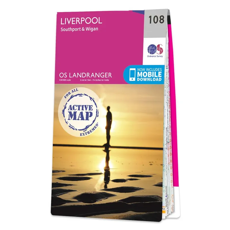 Ordnance Survey Liverpool, Southport & Wigan