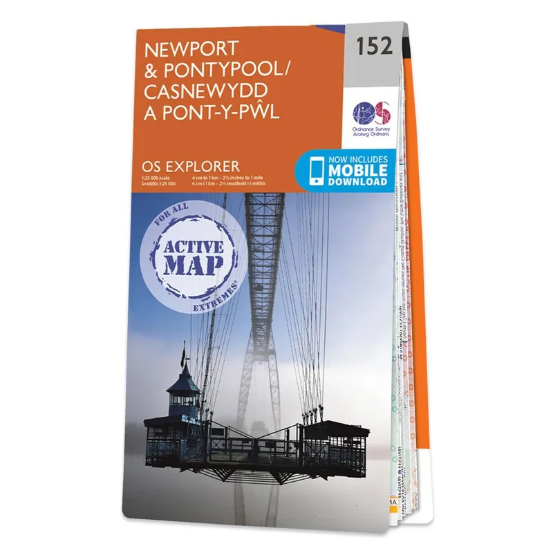 Ordnance Survey Newport and Pontypool / Casnewydd a Phont-Y-Pwl