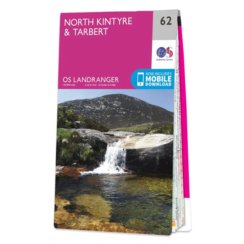 Ordnance Survey North Kintyre & Tarbert