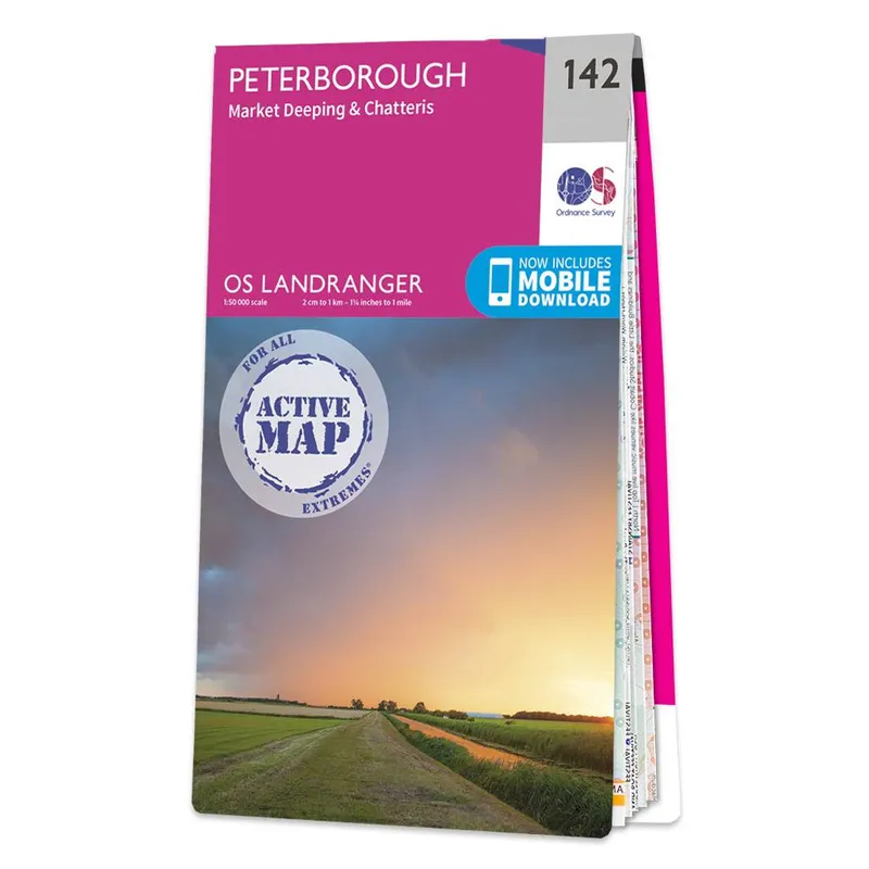 Ordnance Survey Peterborough, Market Deeping & Chatteris