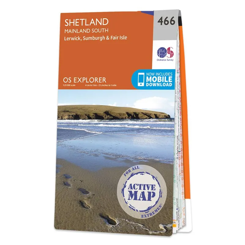 Ordnance Survey Shetland - Mainland South