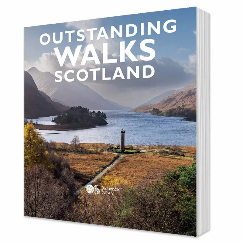 Ordnance Survey Outstanding Walks Scotland - OS Walking Guidebook - Na