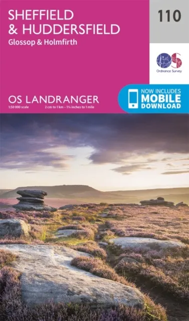 Ordnance Survey Sheffield & Huddersfield, Glossop & Holmfirth