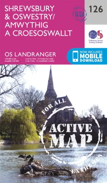 Ordnance Survey Shrewsbury & Oswestry