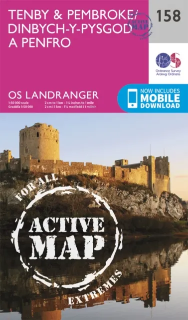 Ordnance Survey Tenby & Pembroke