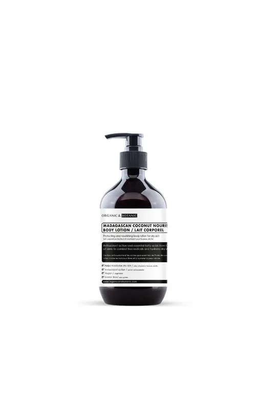 Organic & Botanic Unisex Madagascan Coconut Body Lotion 500ml - One Size