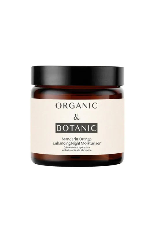 Organic & Botanic Unisex Mandarin Orange Night Moisturiser 60ml in White White 60ml female