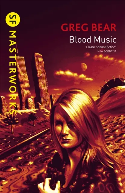 Greg Bear Blood Music Paperback Book Multicolor
