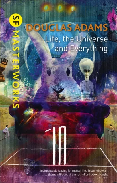 Douglas Adams Life, The Universe & Everything Hardback Book Multicolor