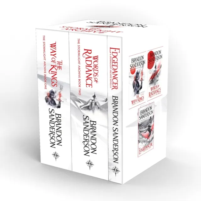 Brandon Sanderson The Stormlight Archive Boxed Set Part One