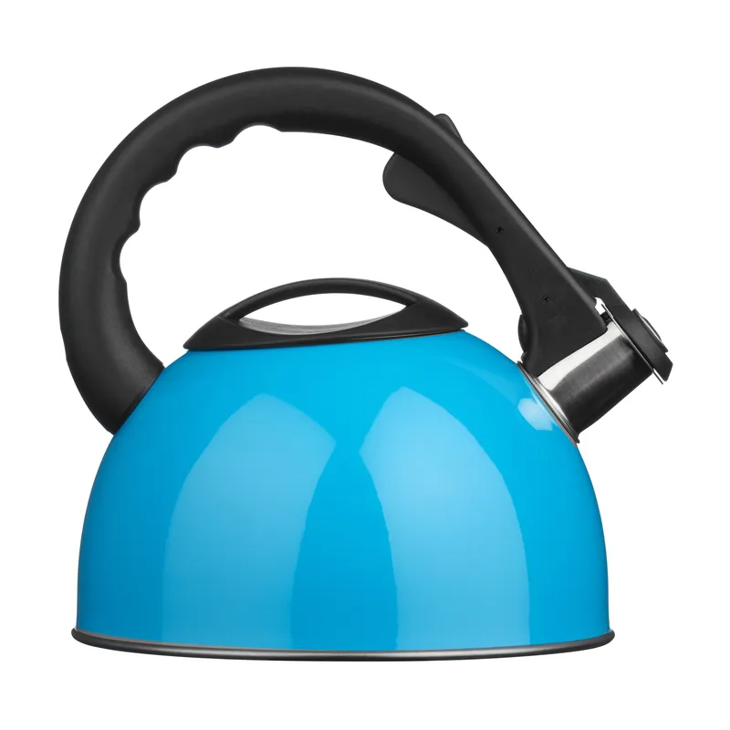 Orsina 2500ml Whistling Kettle in Blue Blue