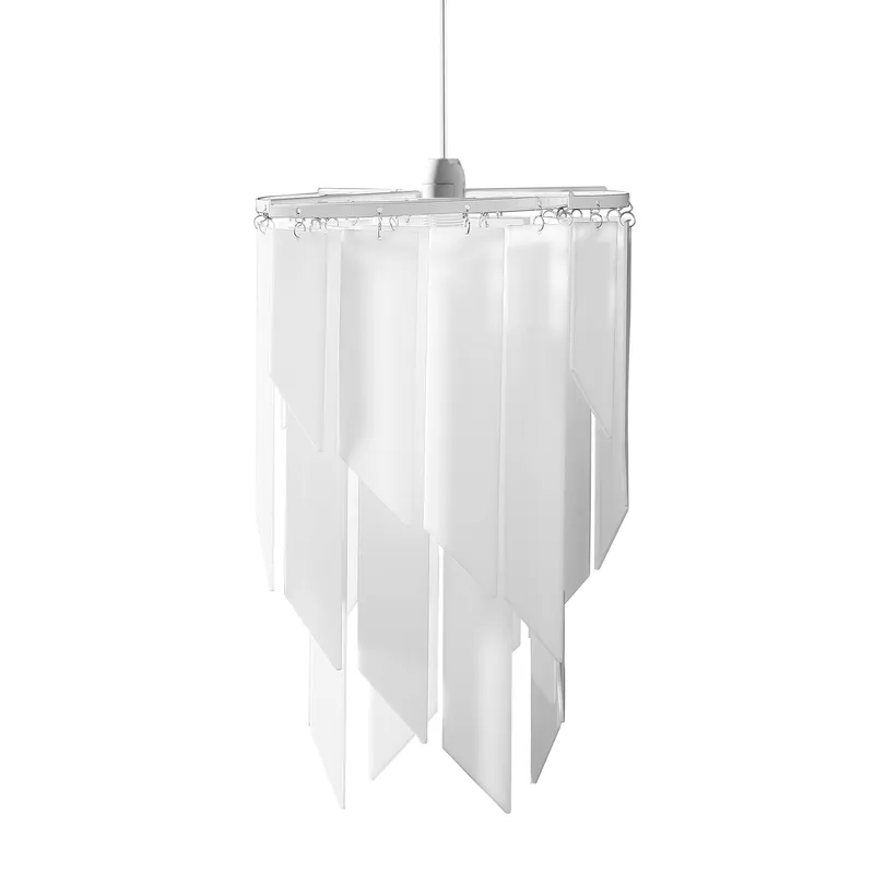 Premier Housewares White Acrylic Laser Cut Shade