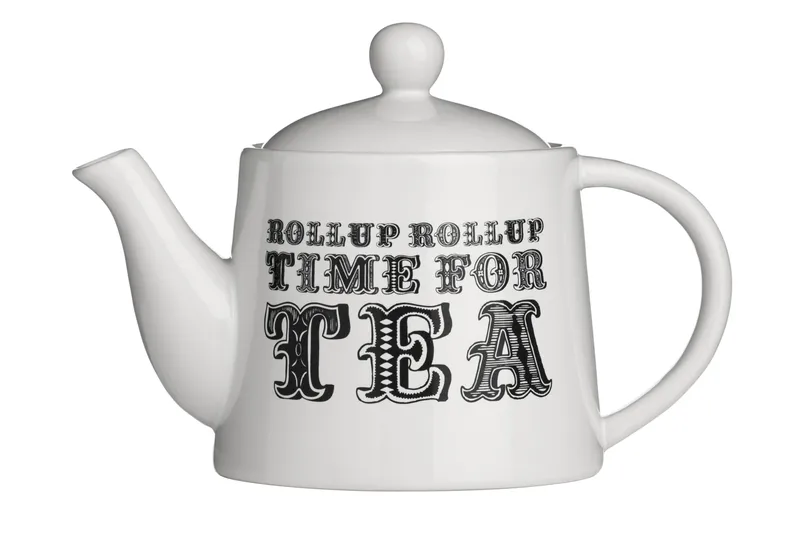 Orsina Carnival Teapot in White White