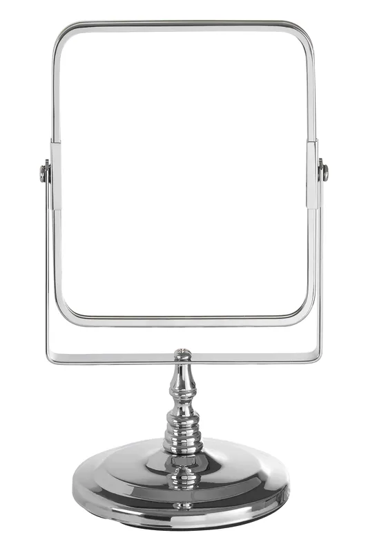 Orsina Unisex Cassini Chrome Table Mirror in Silver Silver female