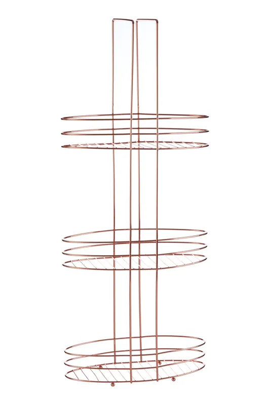 Orsina Dara 3 Tier Storage Rack in Copper Copper