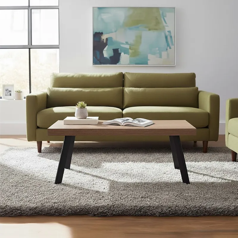 Orsina Durable Sleek Coffee Table, Modern Design Display Coffee Table, Functional Decorative Coffee Table For Lounge in Natural Natural