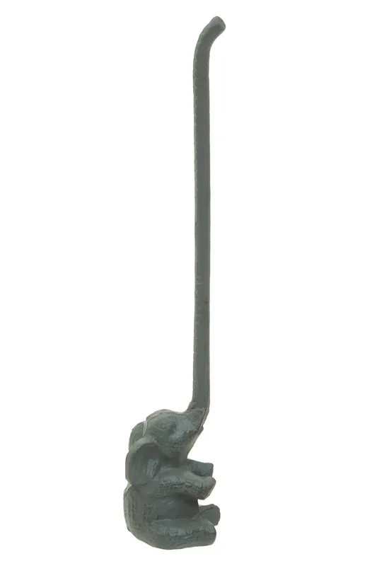 Fauna Elephant Grey Roll Holder - Premier Housewares