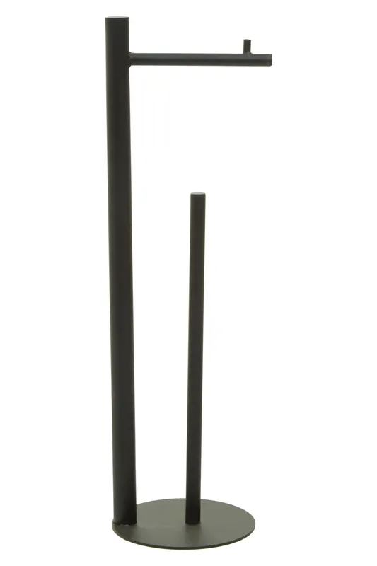 Fay Black Toilet Roll Holder - Premier Housewares