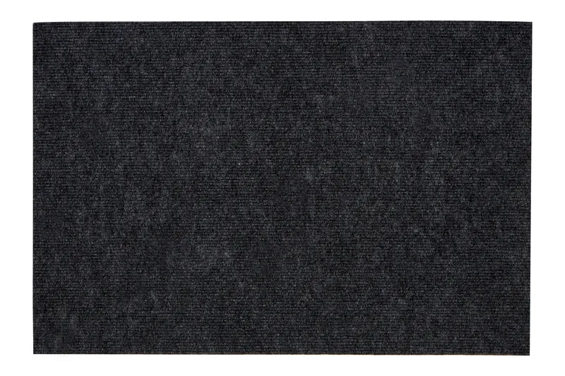 Orsina Grey Doormat in Dark Grey Size: 100 cm diameter Dark Grey 100 cm diameter