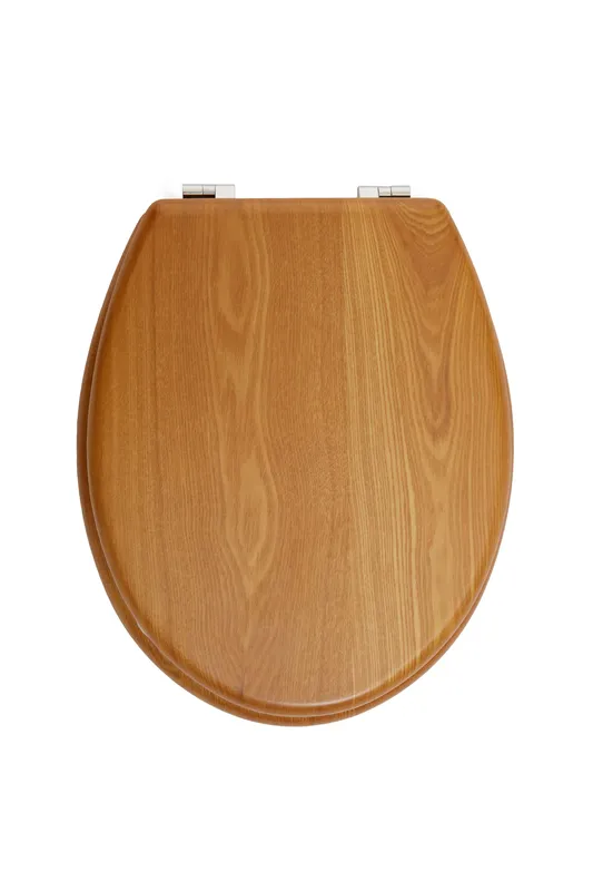 Premier Housewares - Light Oak Toilet Seat