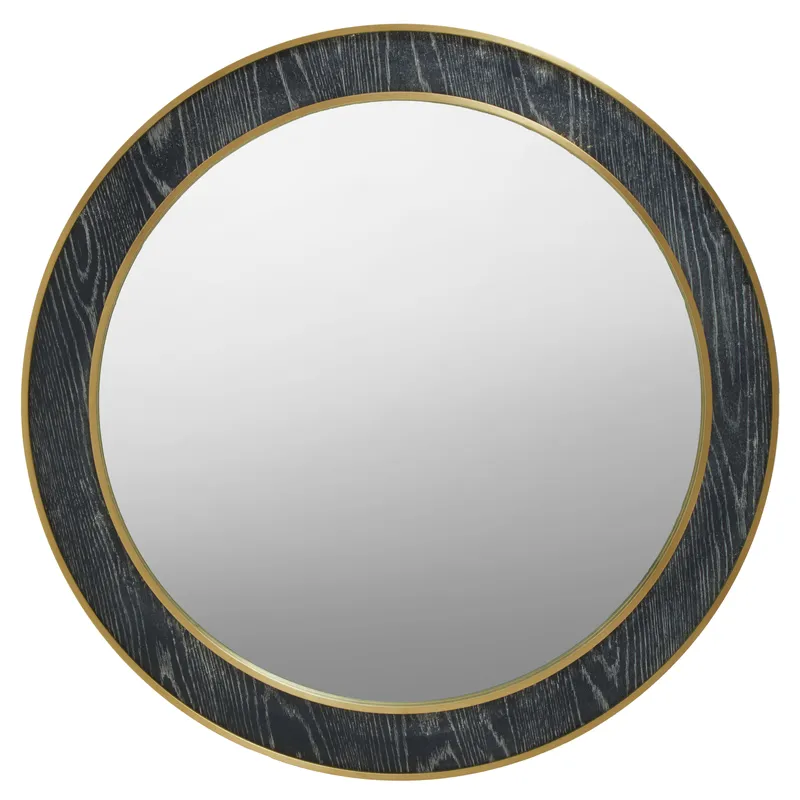 Orsina Lena Wall Mirror in Grey Grey