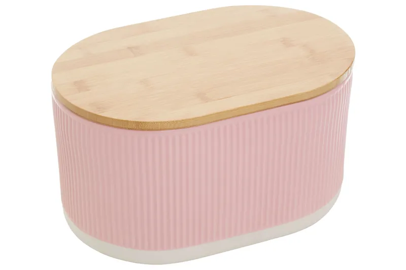 Premier Housewares - Geome Pink Storage Canister - 5500ml