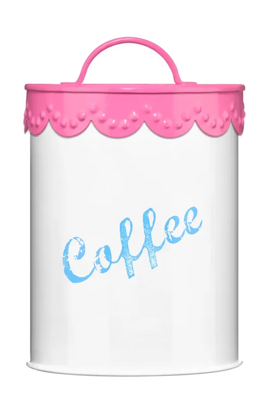 Orsina Maison by Premier Pink Lace Coffee Canister Pink