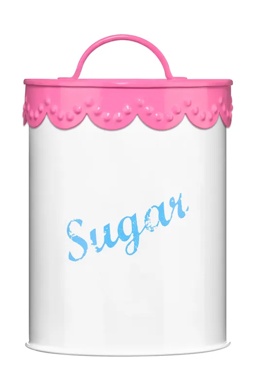Orsina Maison by Premier Sugar Canister with Pink Lace Pink
