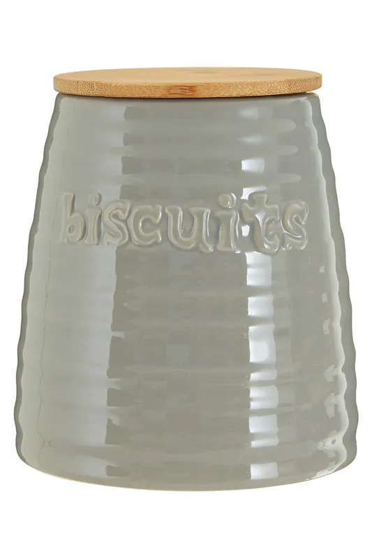 Orsina Maison by Premier Winnie Dolomite Biscuit Canister in Grey Grey
