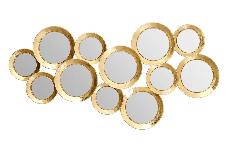 Orsina Marcia Wall Mirror in Gold Gold