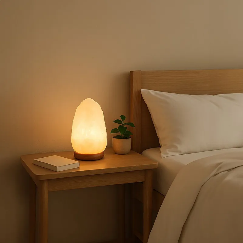 Orsina Nepal Natural Salt Lamp in White White