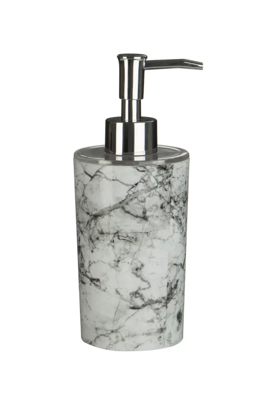 Orsina Rome Soap Dispenser, Marble Effect in Grey Grey