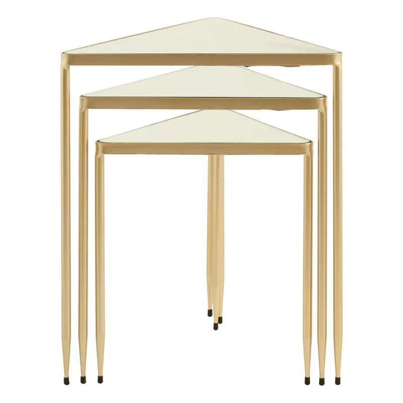 Avantis Set of 3 Triangle Tables - Premier Housewares