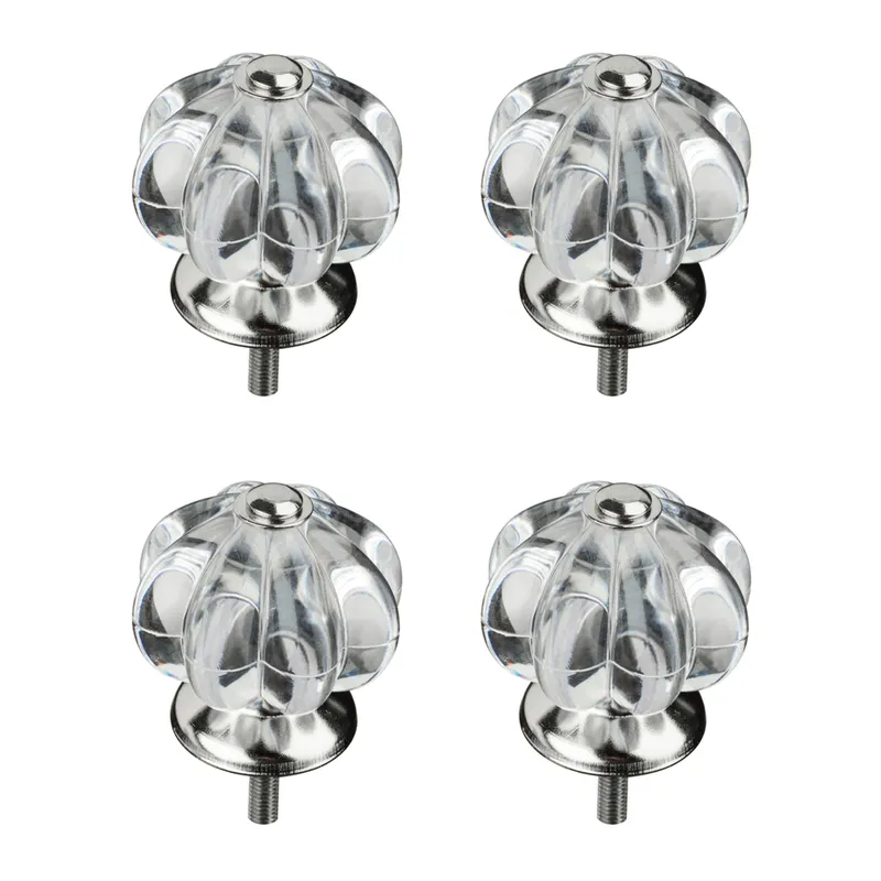 Premier Housewares - Victorian Style Clear Acrylic Drawer Knobs