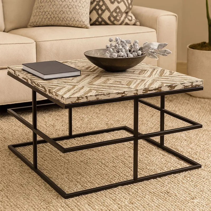 Orsina Sturdy Constructed Coffee Table, Versatile Table For Livingroom, Functional Decorative Table, Versatile Table in Black Black