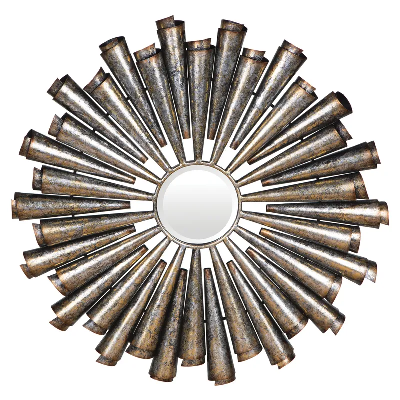 Orsina Tribeca Silver Wall Mirror Silver