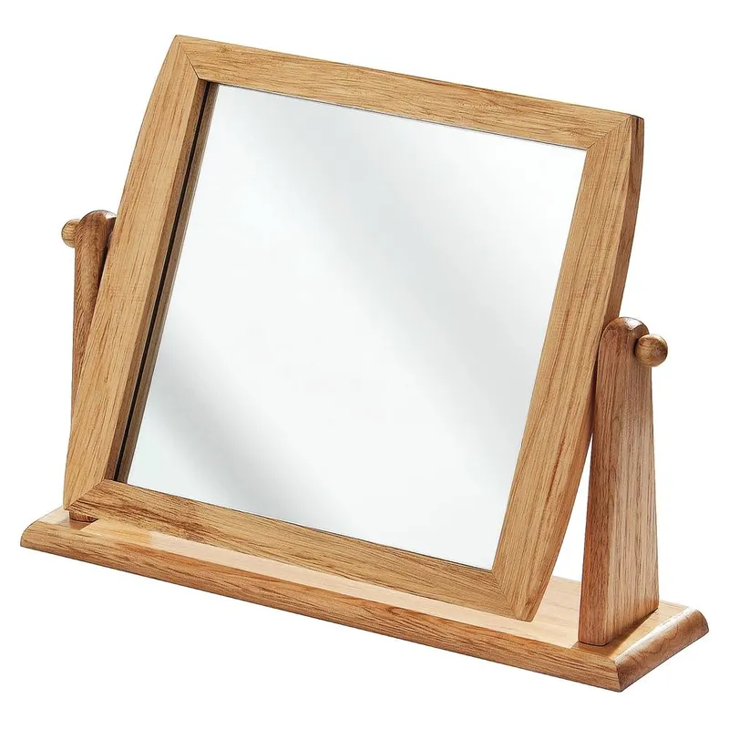 Wooden Frame Swivel Mirror - Premier Housewares
