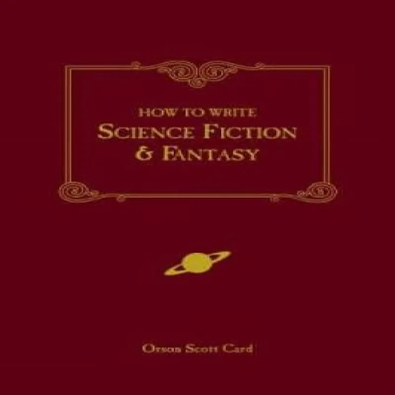 Orson Scott Card How to Write Science Fiction & Fantasy Paperback Book Multicolor